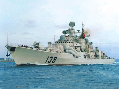 中國最新型驅逐艦，走向深藍，捍衛(wèi)海洋強國夢